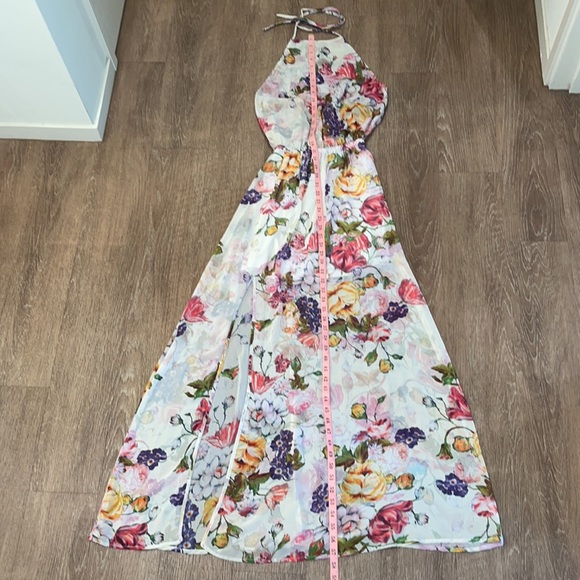 Show Me Your Mumu Heather Halter Dress ~ in Best Friend Floral - Picture 6 of 14